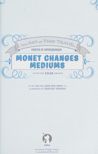 Tapa de Monet changes mediums