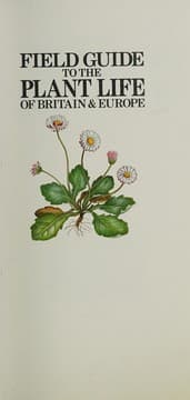 Tapa de Kingfisher field guide to the plant life of Britain & Europe