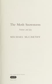 Tapa de The moth snowstorm