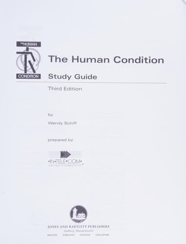 Tapa de The Human Condition