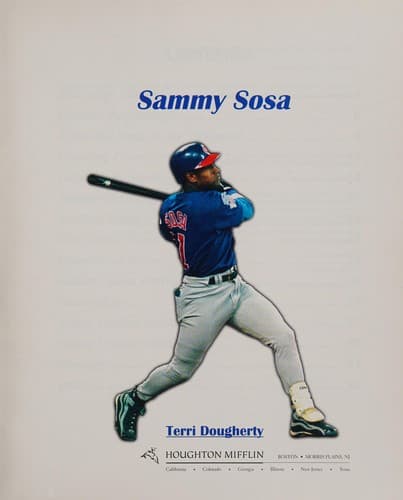 Tapa de Sammy Sosa