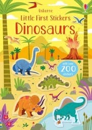Tapa de Little First Stickers Dinosaurs