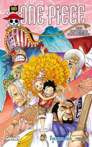 Tapa de One Piece, tome 80