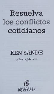 Tapa de Resuelva los conflictos cotidianos