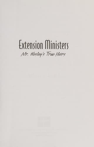 Tapa de Extension ministers