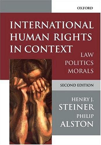 Tapa de International human rights in context