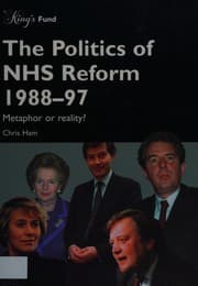 Tapa de The Politics of NHS Reform, 1988-97