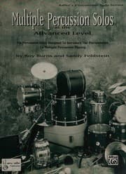 Tapa de Multiple Percussion Solos
