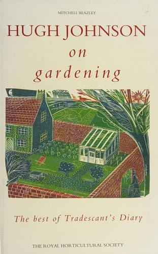 Tapa de Hugh Johnson on gardening