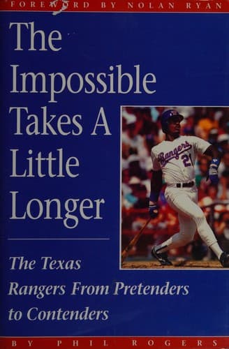 Tapa de The impossible takes a little longer