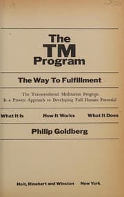 Tapa de The TM program