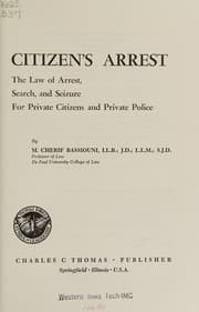 Tapa de Citizen's arrest