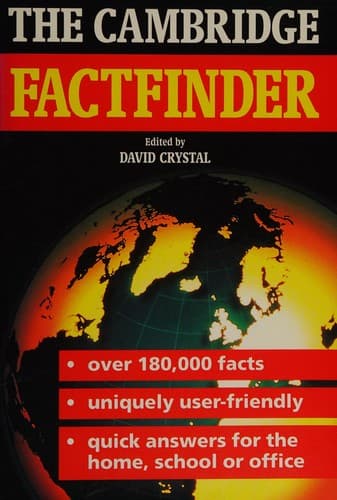 Tapa de The Cambridge factfinder
