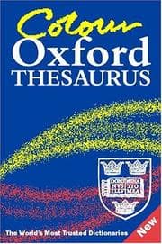 Tapa de The color Oxford thesaurus