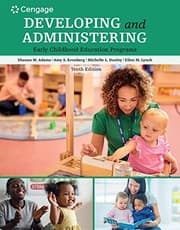 Tapa de Developing and Administering an Early Childhood Education Program