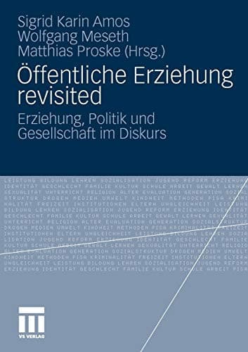 Tapa de Öffentliche Erziehung revisited