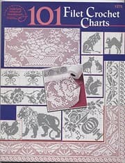 Tapa de 101 filet crochet charts