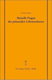 Tapa de Aktuelle Fragen des Pranatalen Lebensschutzes