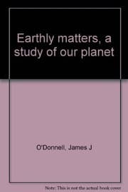 Tapa de Earthly matters, a study of our planet
