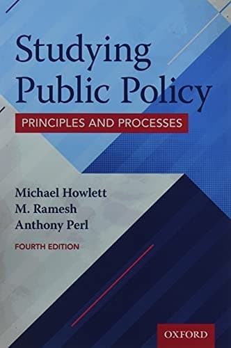Tapa de Studying Public Policy