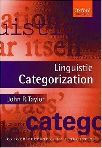 Tapa de Linguistic categorization