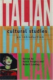 Tapa de Italian cultural studies