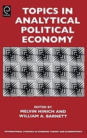 Tapa de Topics in analytical political economy