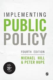 Tapa de Implementing Public Policy