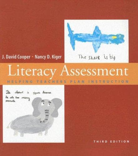 Tapa de Literacy assessment