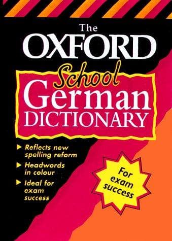 Tapa de Oxford School German Dictionary (Bilingual Dictionary)