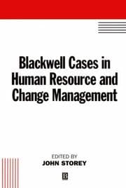 Tapa de Blackwell cases in human resource and change management