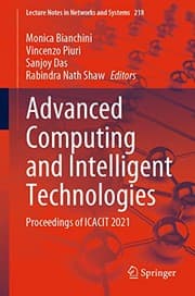 Tapa de Advanced Computing and Intelligent Technologies