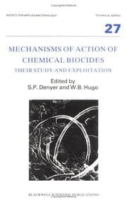 Tapa de Mechanisms of action of chemical biocides