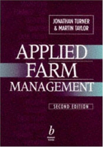 Tapa de Applied farm management