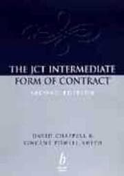 Tapa de The JCT intermediate form of contract