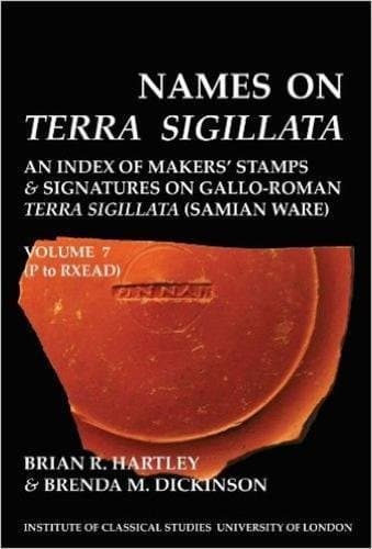 Tapa de Names on Terra Sigillata