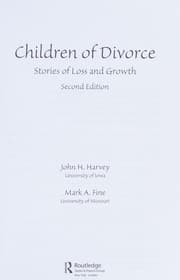 Tapa de Children of divorce