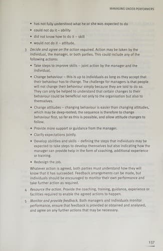 Tapa de Managing performance