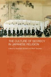 Tapa de Culture of Secrecy in Japanese Religion