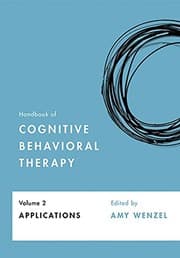 Tapa de Handbook of Cognitive Behavioral Therapy