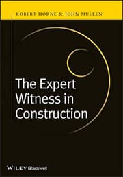 Tapa de Expert Witness in Construction