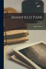Tapa de Mansfield Park; Volume 1