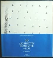 Tapa de 40 architectes de moins de quarante ans