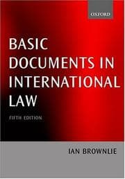 Tapa de Basic documents in international law