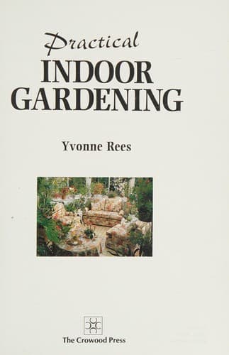 Tapa de Practical Indoor Gardening (Practical Gardening)