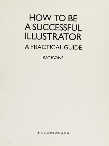 Tapa de How to be a successful illustrator
