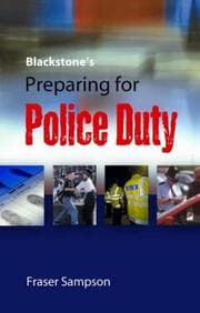 Tapa de Blackstone's preparing for police duty