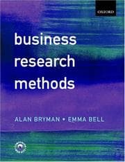 Tapa de Business Research Methods