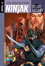 Tapa de Ninjak Deluxe Edition Book 1