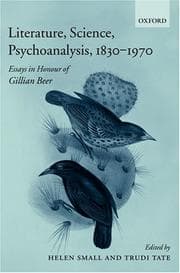 Tapa de Literature, science, psychoanalysis, 1830-1970
